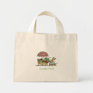 Tuin, vers mini tote bag