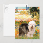 Tuin (VGogh) - Oud Engels 12 Briefkaart (Voorkant / Achterkant)