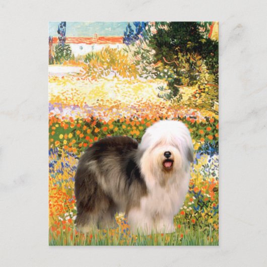 Tuin (VGogh) - Oud Engels 12 Briefkaart (Voorkant)