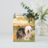 Tuin (VGogh) - Oudengels 12 Briefkaart (Staand voorkant)