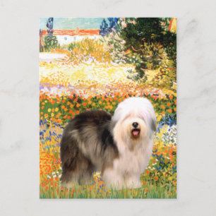 Tuin (VGogh) - Oudengels 12 Briefkaart