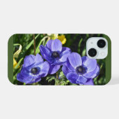 Tuin Violet Bloemen iPhone15 Hoesje iPhone 15 Case (Achterkant horizontaal)