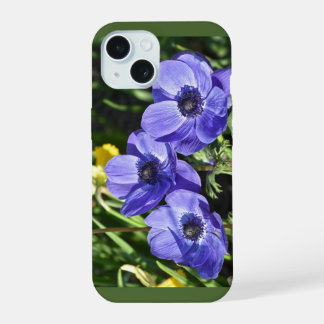 Tuin Violet Bloemen iPhone15 Hoesje iPhone 15 Case