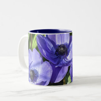 Tuin Violet Bloemen Koffiemok Tweekleurige Koffiemok