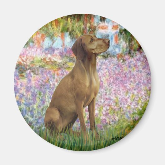 Tuin - Vizsla 1 Magneet (Voorkant)