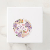 Tuin Vlinders Bruiloft met bloemmotieven Bedankjes Labels (In situ)