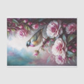 Tuin Vogel Art Decoupage Tissuepapier (Voorkant)