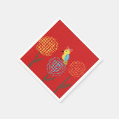 Tuin Vogel Feest Servet (Hoek)