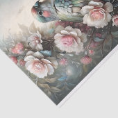 Tuin Vogelrozen Decoupage Tissuepapier (Detail)
