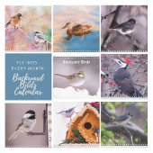 Tuin Vogels Foto's & Kunst Kalender