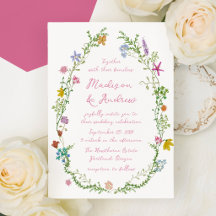 Tuin vol Wilde Bloemen Bruiloft