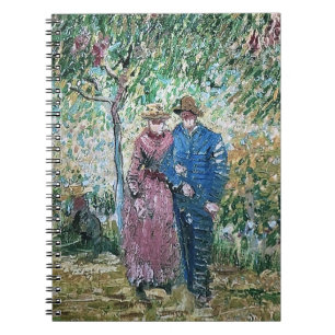 Tuin voor de opleiding van paren van Gogh Notitieboek