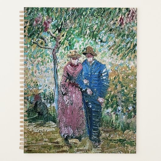 Tuin voor de opleiding van paren van Gogh Planner (Voorkant)