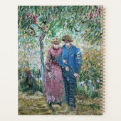 Tuin voor de opleiding van paren van Gogh Planner (Achterkant)