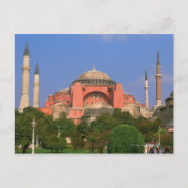 Tuin voor een museum, Aya Sofya Briefkaart (Voorkant)