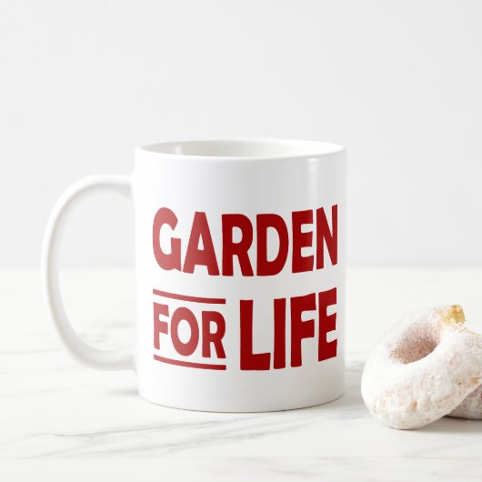 Tuin voor het Leven Koffiemok (Met donut)
