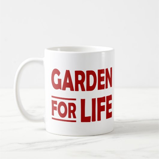 Tuin voor het Leven Koffiemok (Links)