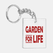 Tuin voor het Leven - Plant Lover Sleutelhanger (Voorkant Links)