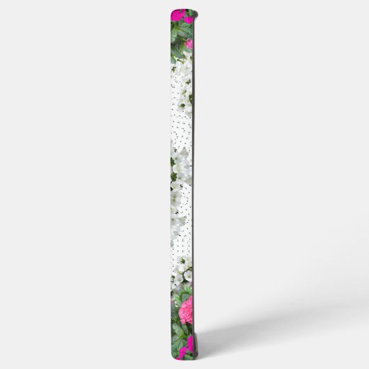 Tuin Water Fontein Roze Bloemen Mandala Design Samsung Galaxy Hoesje (Linkerkant)