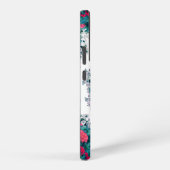 Tuin Waterfontein Rode bloemen Mandala Design Samsung Galaxy Hoesje (Rechterkant)