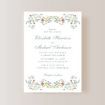 tuin Waterverf bruiloft