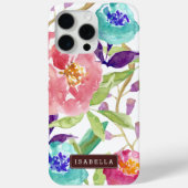 Tuin Waterverf Floral Case-Mate iPhone Case (Achterkant)