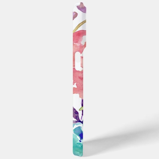 Tuin Waterverf Floral Case-Mate iPhone Case (Achterkant / Rechts)