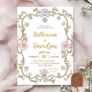 Tuin Wedding Party Kaart