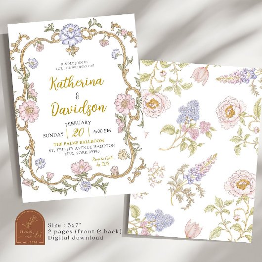  Tuin Wedding Party Kaart