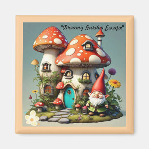 "Tuin Whimsy Paradise" Magneet