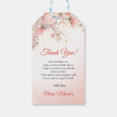  tuin Wildbloemen Sweet 16 Cadeaulabel (Achterkant)