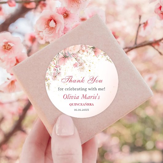  tuin Wildbloemen Sweet 16 Ronde Sticker