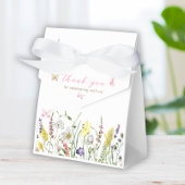 Tuin Wildbloemen Waterverf Favor Box Bedankdoosjes