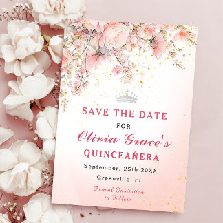  Tuin Wildbloemen Waterverf Sweet 16 Save The Date