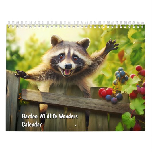 Tuin Wilde Dieren Wonderen - Kalender (Hoes)