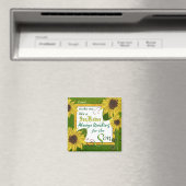 Tuin Zonnebloem Gebed Magneet (Insitu (Vaatwasser))