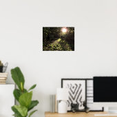 Tuin Zonneschijn Print (Thuiskantoor)
