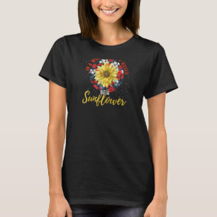 Tuin Zonneschijn Roos Bloemist Bloem Geel Bloem T-shirt