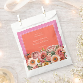 Tuin Zonsopgang Roze Sinaasappel Modern Bloemen Br Bedankzakje