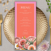 Tuin Zonsopgang Roze Sinaasappel Modern Bloemen Br Menu