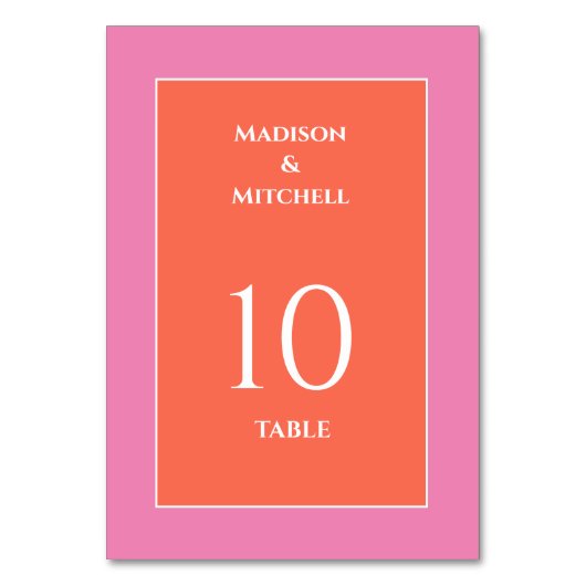 Tuin Zonsopgang Roze Sinaasappel Waterverf Bruilof Kaart (Voorkant)