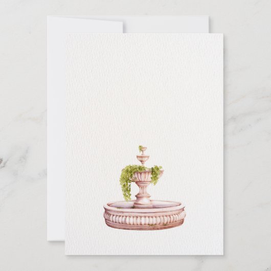 Tuin zwaan minimalistische elegante bruidsdouche kaart (Achterkant)