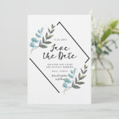 Tuinafbraak Sparen de Datum Kaart (Staand voorkant)