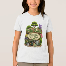 Tuinarchitect (2) Tri-Blend shirt