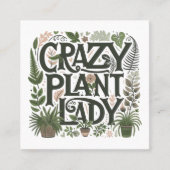 Tuinarchitect Landscaper Greenery Vierkante Visitekaartje (Voorkant)