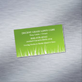 tuinarchitect magnetisch visitekaartje (Voorbeeld)