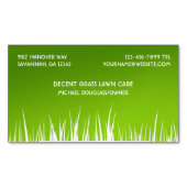 tuinarchitect magnetisch visitekaartje (Voorkant)