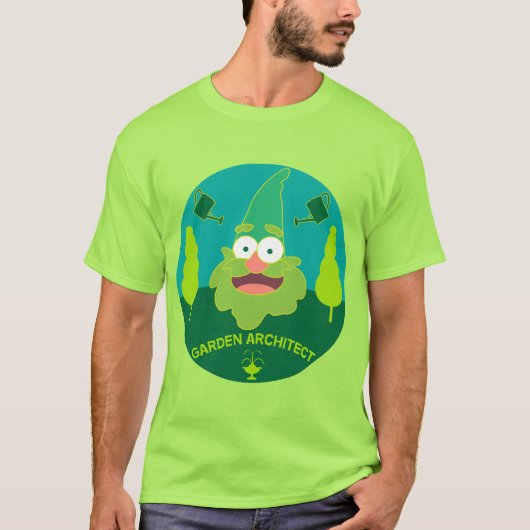 Tuinarchitect | Ontwerper | Landschaper | Tuin T-shirt (Voorkant)