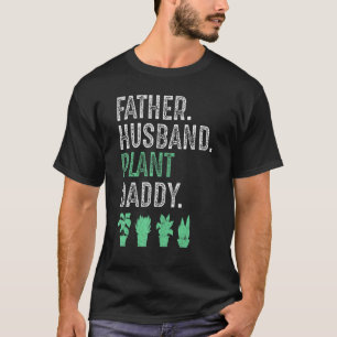 Tuinarchitect Tuinman Papa Vader Echtgenoot Plant T-shirt