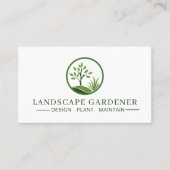 Tuinarchitect Visitekaartjes | Professioneel (Voorkant)